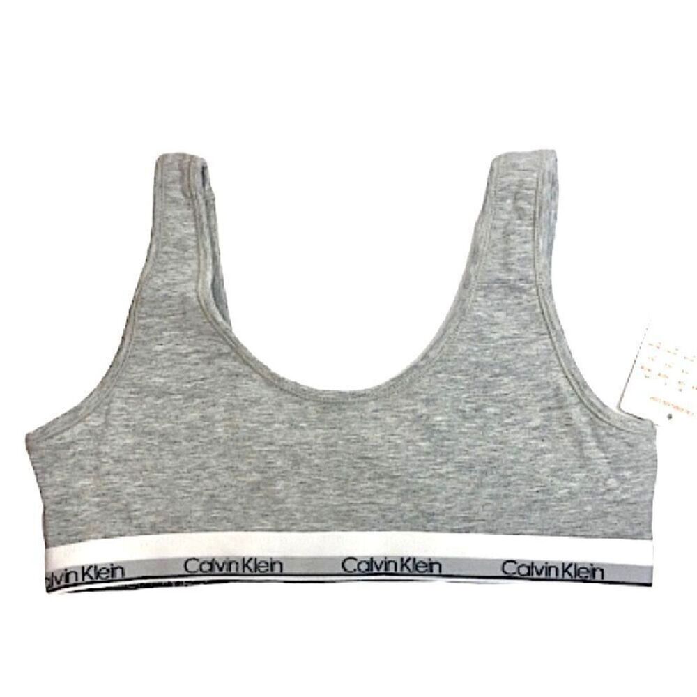 Calvin Klein Bralette Girls Size XL 14/16 Classic Lingerie Fashion Comfort